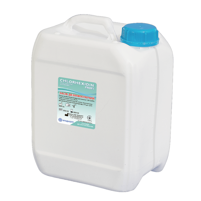 Антисептик «СHLORHEXIDIN 2,0% profi», каністра, 5000 мл